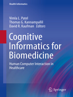cover image of Cognitive Informatics for Biomedicine